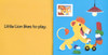 Little Lion Shares (Paperback) 8.5 x 8.5 inches