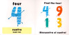 Numbers/Los números (Spanish/English) (Board Book)-Clearance Book/Non-Returnable