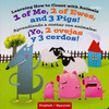 Learning How to Count with Animals: 1 of Me, 2 of Ewes, and 3 Pigs!(Spanish/English)(Board Book)*