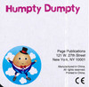 Humpty Dumpty (Chunky Board Book) SIZE is 3.0 x 3.0 x .75 inches