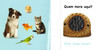 Pets: Who Lives Here?  (Portuguese/English) (Board Book)