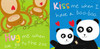 I Love Hugs and Kisses: Heart-Felt (Board Book)