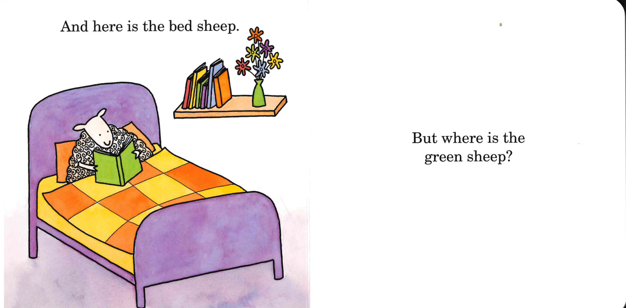 Where Is the Green Sheep (Board Book) Books By The Bushel, LLC.