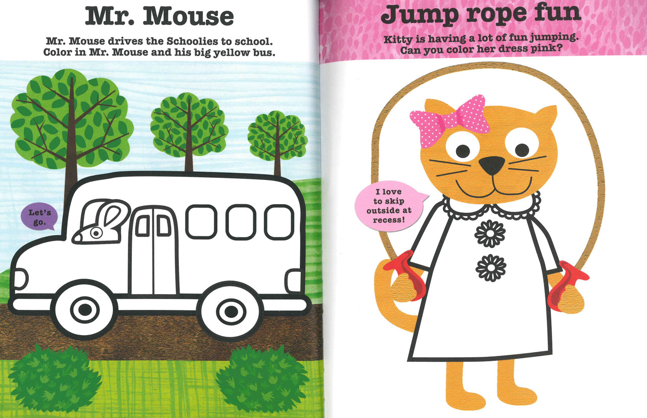 Color With Kitty! Set of 2 - Books By The Bushel