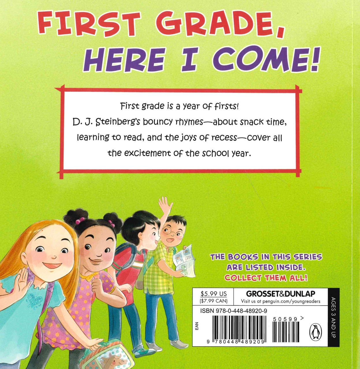 First Grade, Here I Come! (Paperback) - Books By The Bushel