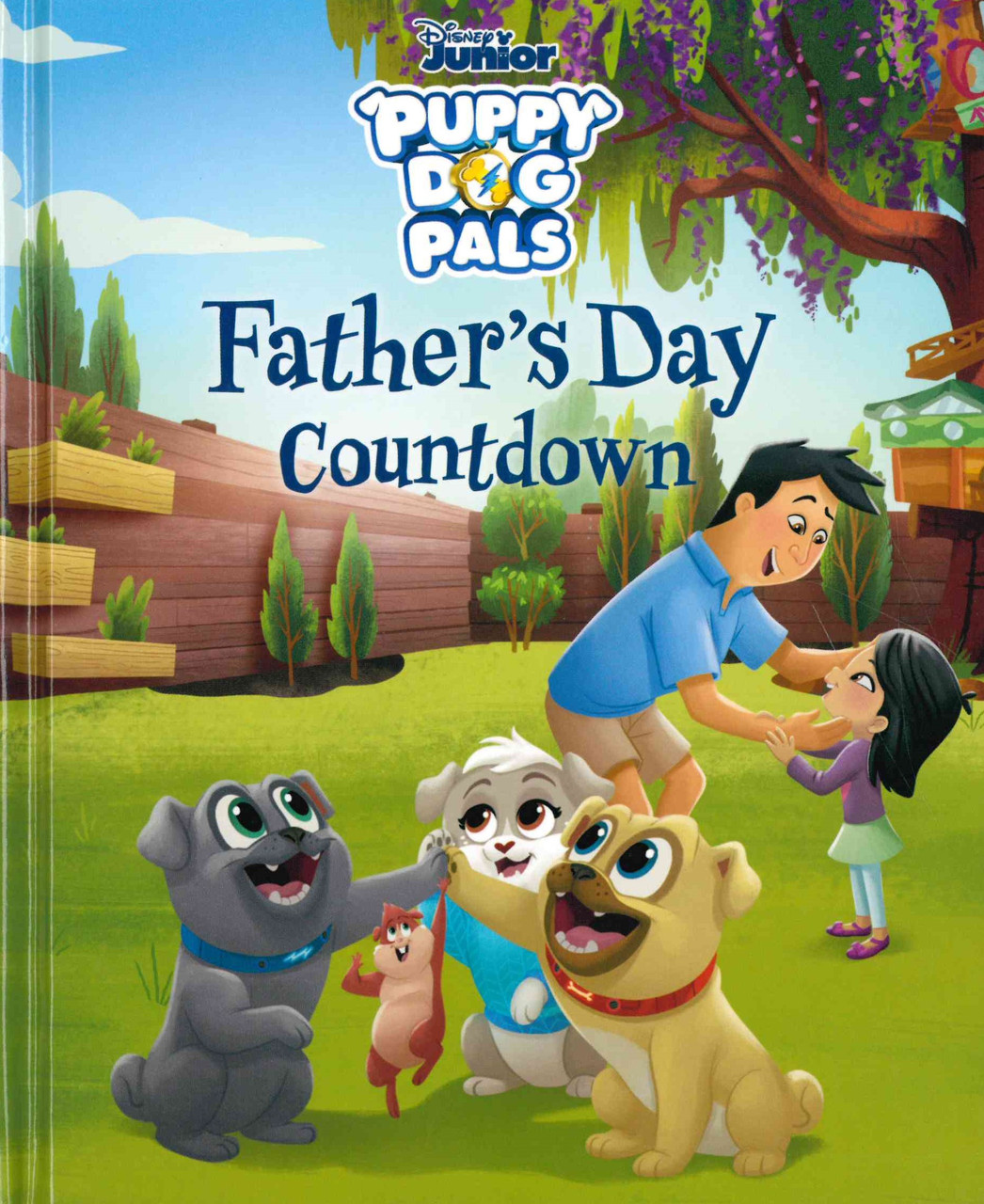 Father's Day Countdown: Puppy Dog Pals (Hardcover) Books By The