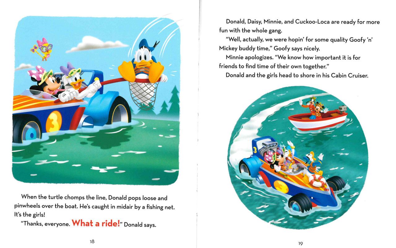 Gone Fishin' Mickey Mouse (Hardcover) - Books By The Bushel