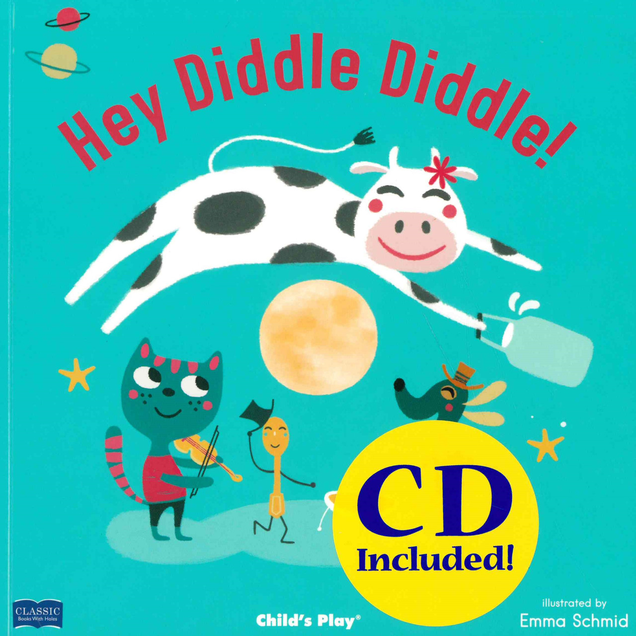 Books　By　w/　Bushel　Hey　Diddle　Diddle　(Paperback　CD)　The