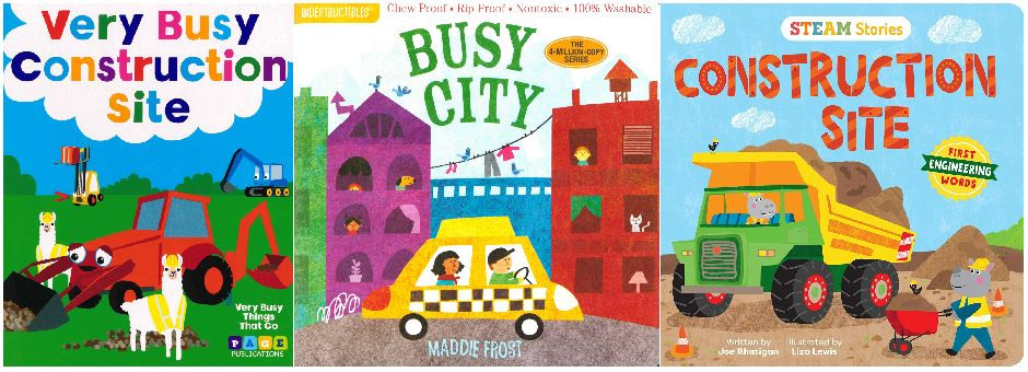 Construction Site! Set of 3 - Books By The Bushel