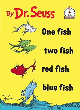 One Fish Two Fish Red Fish Blue Fish (Hardcover) - Books By The Bushel