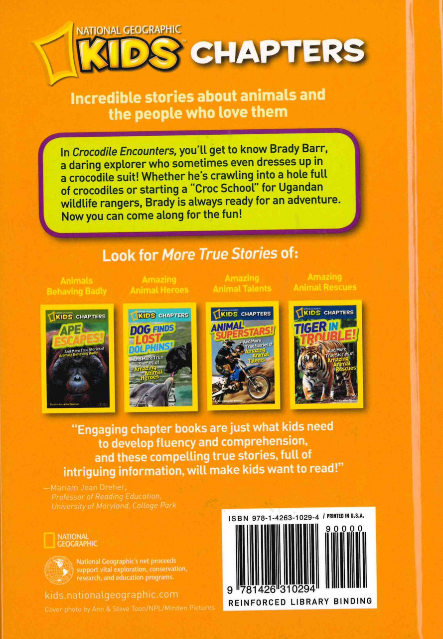 Crocodile Encounters! National Geographic Kids (Hardcover) - Books By The  Bushel