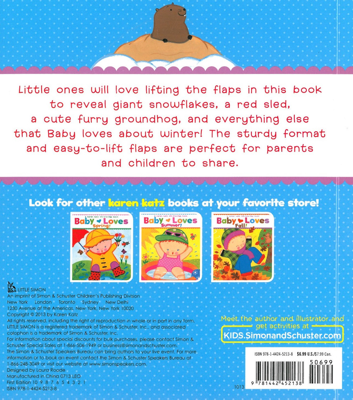 Karen Katz: Seasons Set of 4 (Board Book)