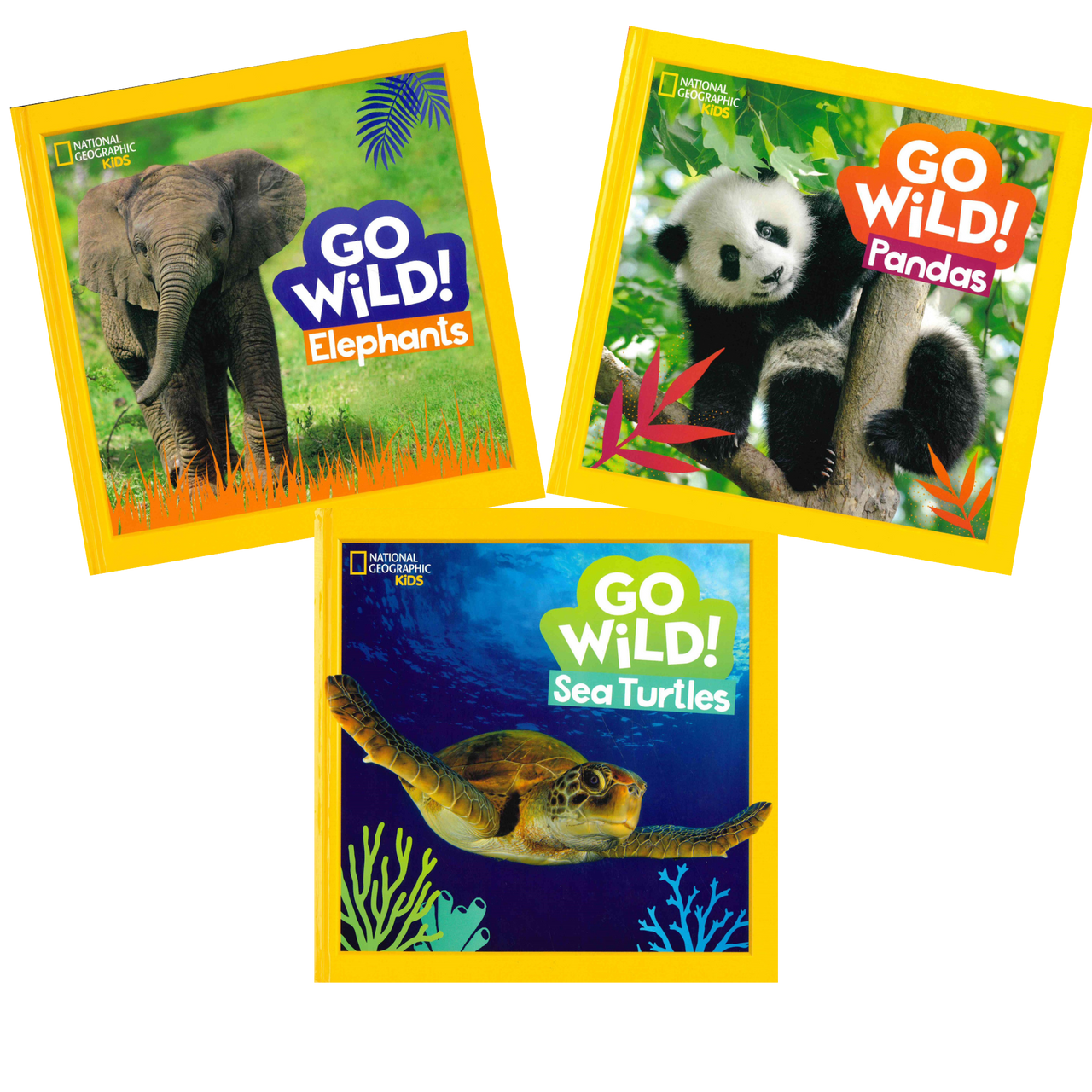 Go Wild! Nat Geo Kids! Set of 3