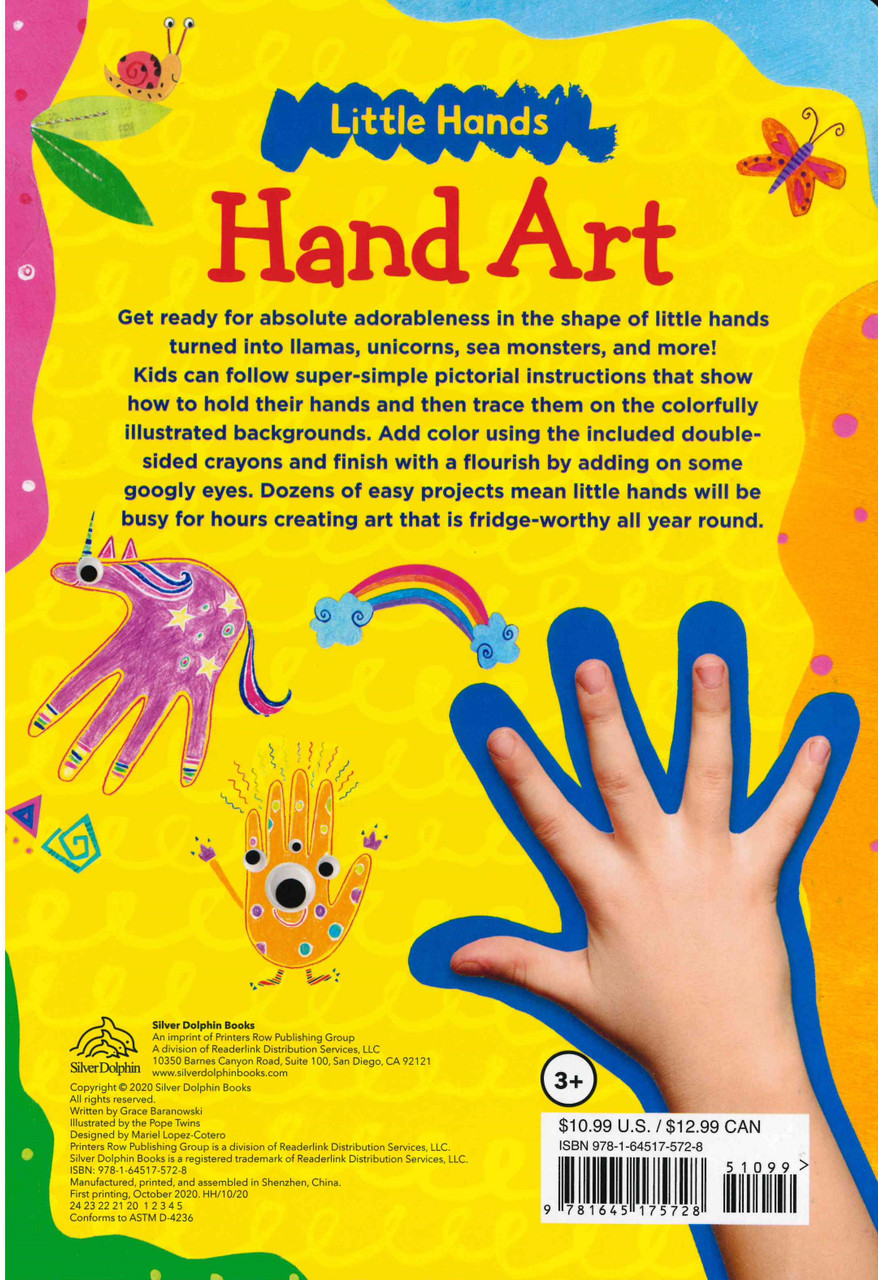 Hand Art: Little Hands (Spiral Bound) - Books By The Bushel