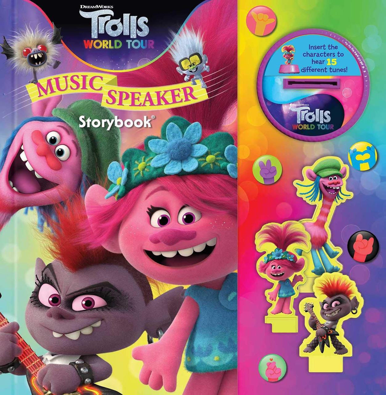 Trolls World Tour Music Speaker Storybook® (Hardcover)