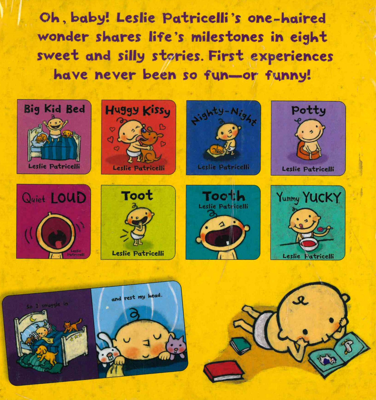 Leslie Patricelli's Little Library: Set of 8 (Board Book) - Books