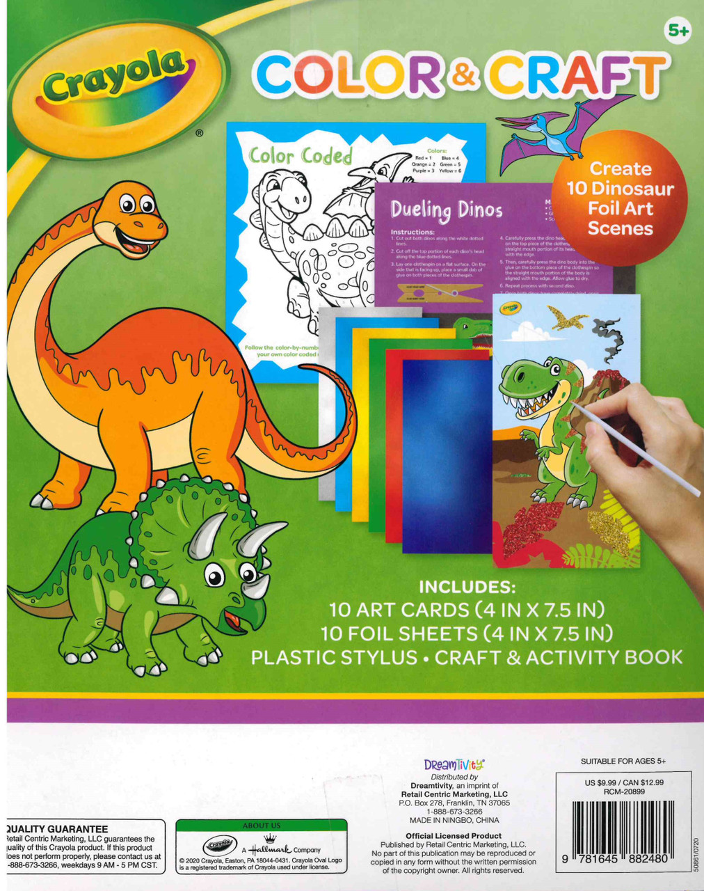 Crayola Nursery Rhymes Kids Coloring Set