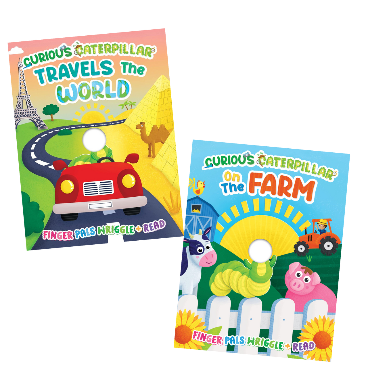 Curious Caterpillar Set of 2 (Board Book)