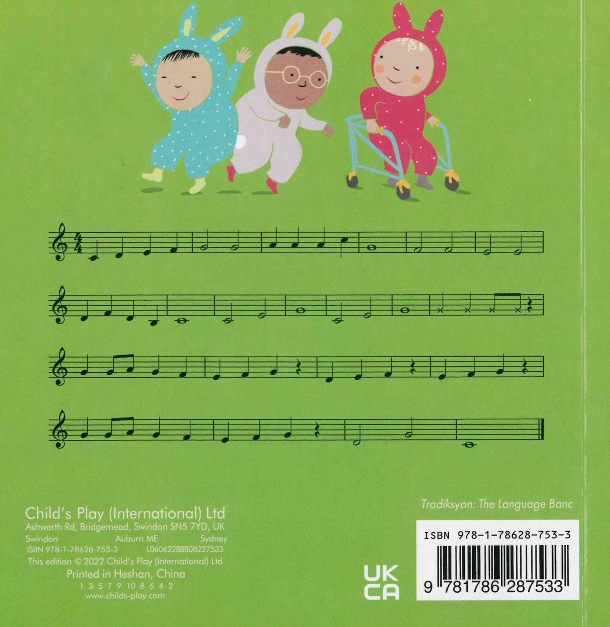 Sleeping Bunnies (Haitian Creole/English) (Board Book)* - Books By