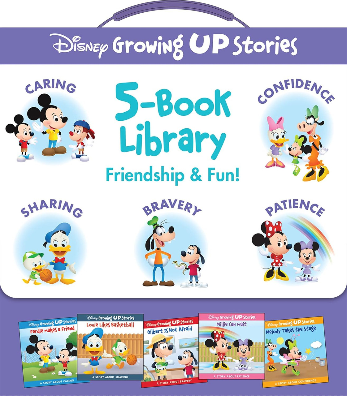 Disney Growing Up Stories: Library Friendship & Fun! Set of