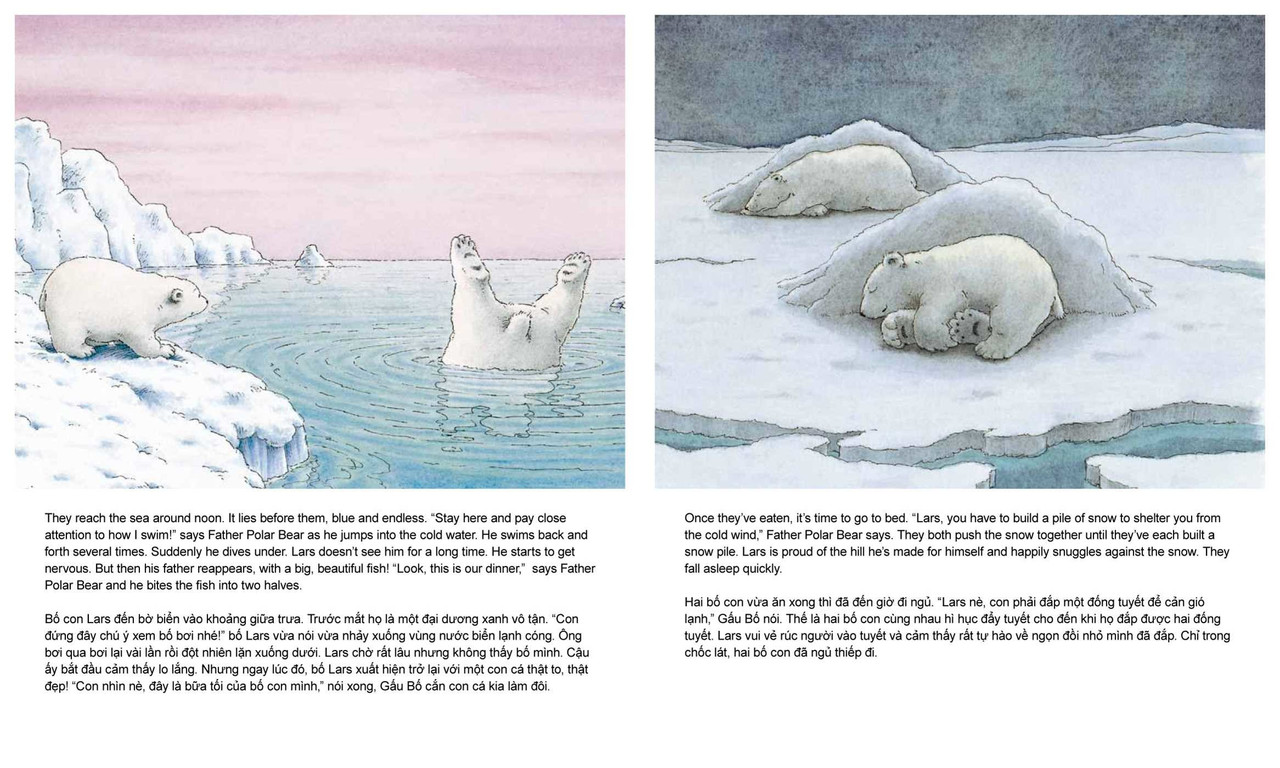 Where Are You Going, Lars? Little Polar Bear (Vietnamese