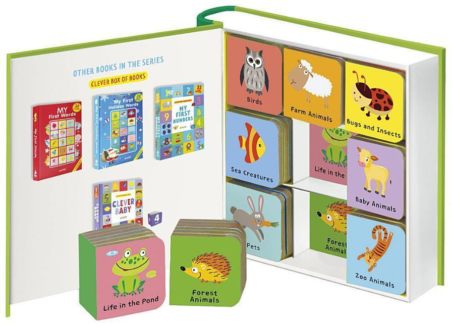 Animal World: 9 Mini-Books Box Set (Board Book) - Books By The Bushel