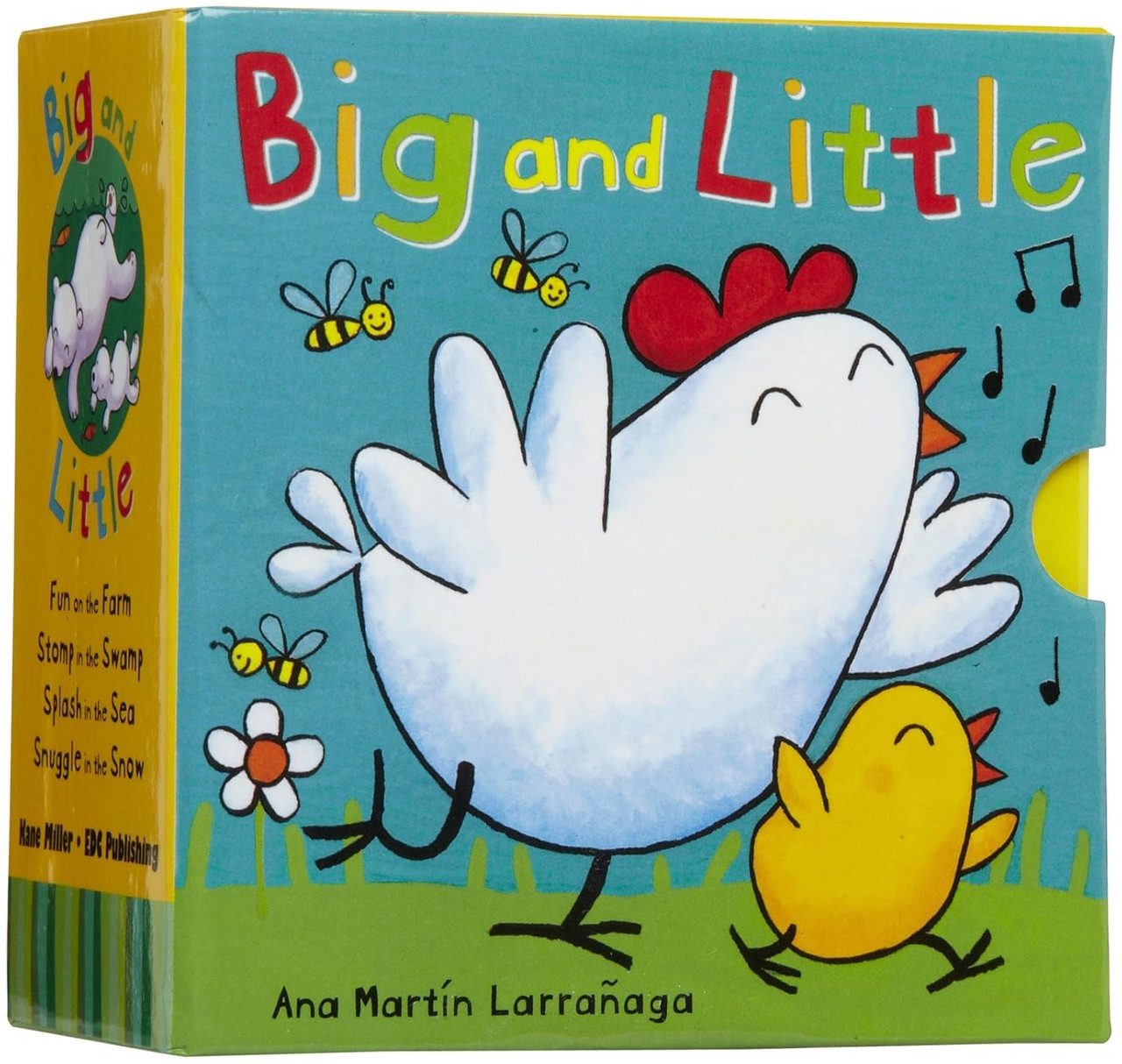 Little Orange Rhyme Book 4冊セット Big and Little Set of 4 (Chunky Board Book) - Books By The Bushel