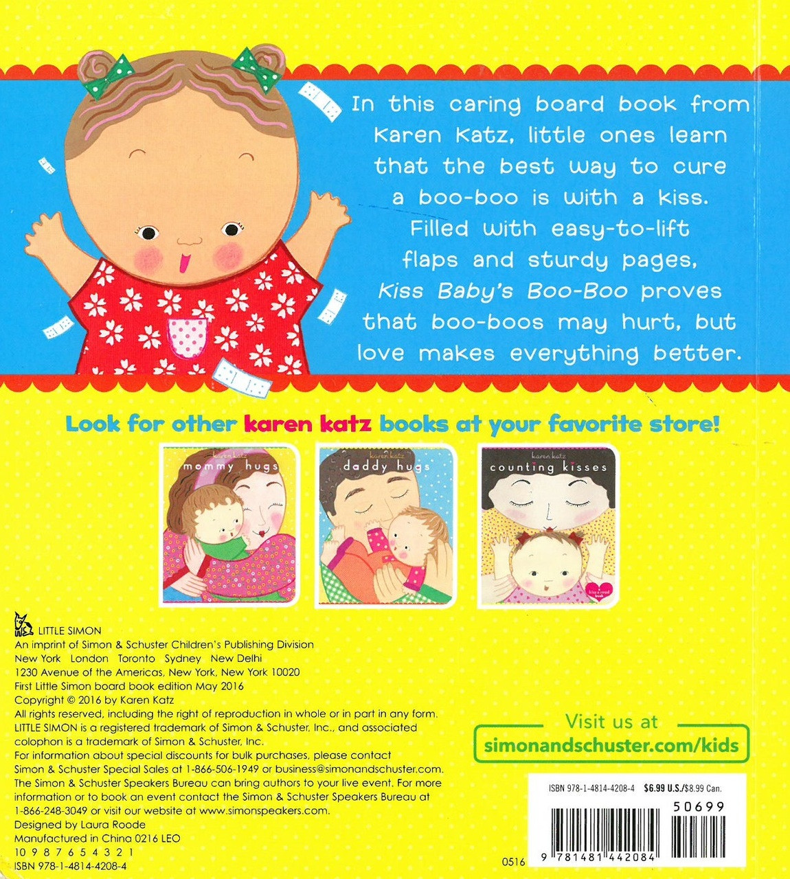 Kiss Baby's Boo-Boo: Karen Katz Lift-a-Flap (Board Book)