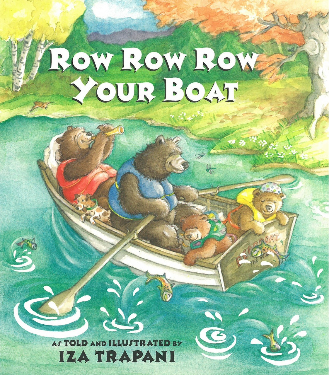 Row, Row, Row your Boat in Bengali & English (Boardbook)