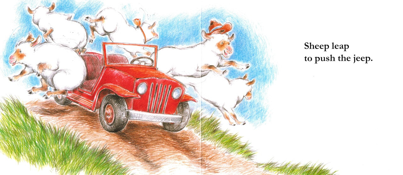 Sheep in a Jeep (Board Book)* - Books By The Bushel