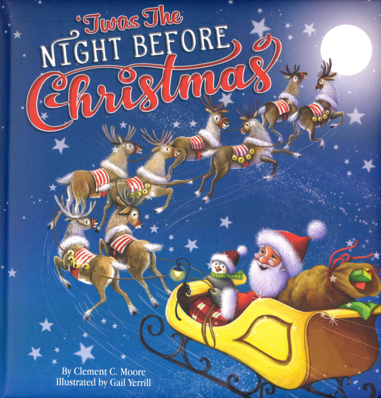 Twas the Night Before Christmas Big Coloring Book 12 x 18