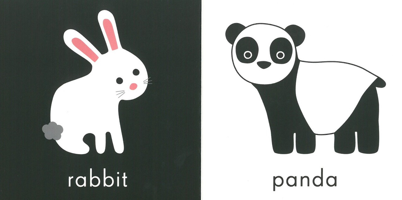 Hello Baby Animals High Contrast (Board Book) Books By The Bushel