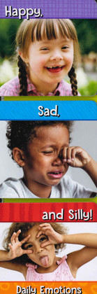 CASE OF 72 - Happy, Sad, and Silly! Daily Emotions (Board Book)