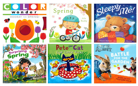 Spring Into Reading Challenge Set Of 6 Books By The Bushel Llc