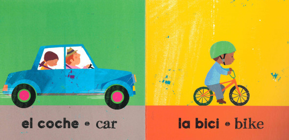 Fast and Slow (Spanish/English) (Board Book) 