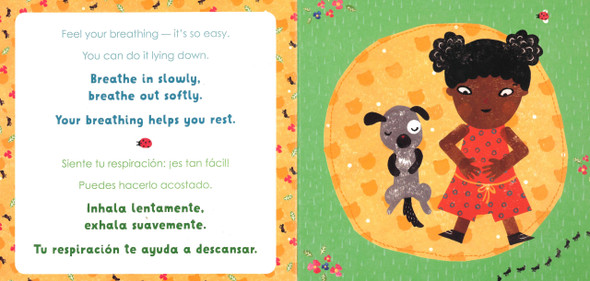 Tummy Ride: Calming Breaths for Little Ones (Spanish/English) (Board Book)