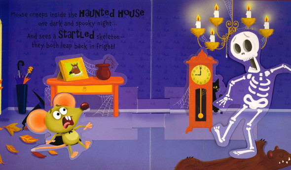 Mouse in the Haunted House: Pop-Up Book (Hardcover)