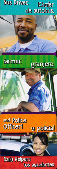 Bus Driver, Farmer, and Police Officer! Daily Helpers (Spanish/English) (Board Book)