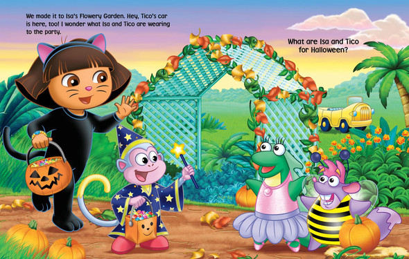 Say Boo! Dora the Explorer (Board Book)      