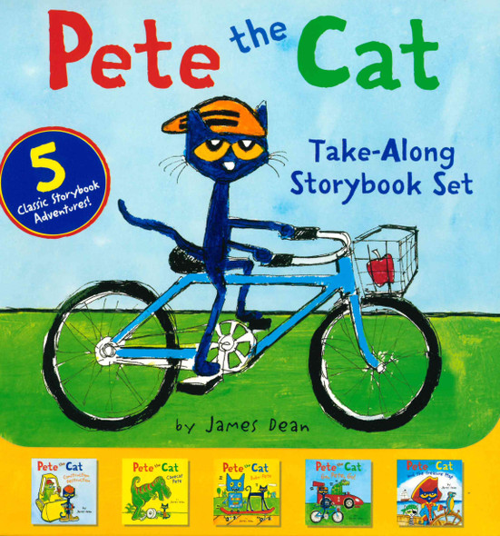 Pete the Cat Take-Along Storybook Set of 5 (Paperback)