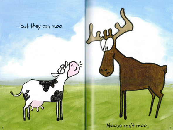 Cows Can’t Quack (Board Book)-Clearance Book/Non-Returnable