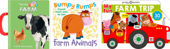 Discover and Learn: On the Farm Set of 3 Discover and Learn: On the Farm Set of 3