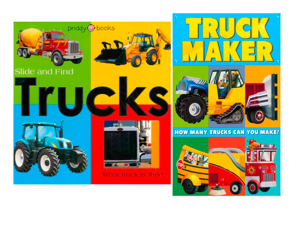 Trucks and Things That Go! Set of 2 (Board Book)