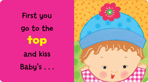 Kisses, Kisses, Head to Toe! Karen Katz Lift-a-Flap (Board Book)