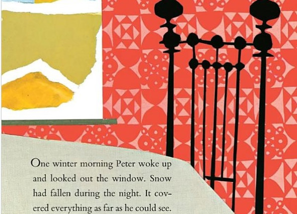 The Snowy Day (Paperback)-Clearance Book/Non-Returnable