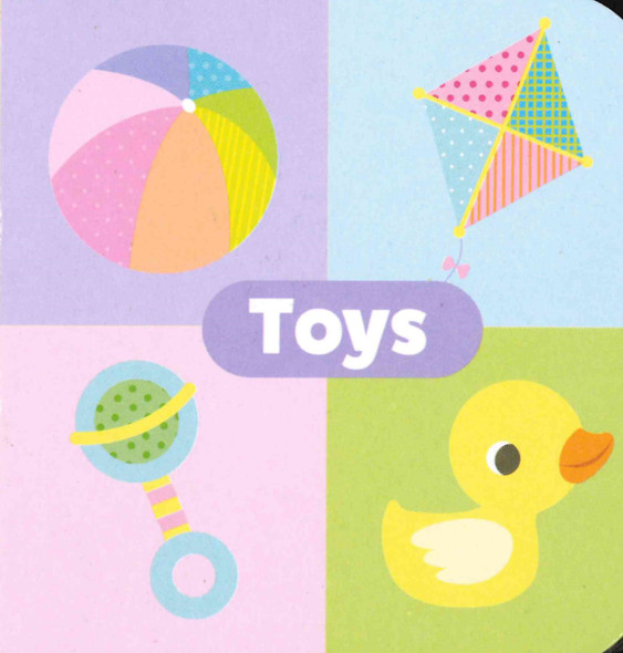Toys: Little Learning (Chunky Board Book)-Clearance Book/Non-Returnable 3" x 3"