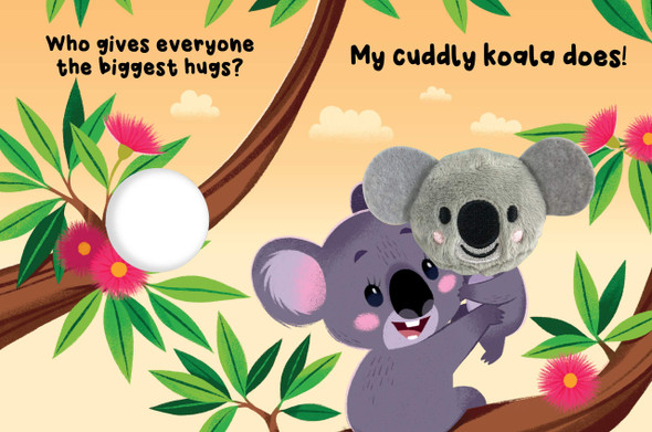 Cuddly Koala: Finger Puppet (Board Book)