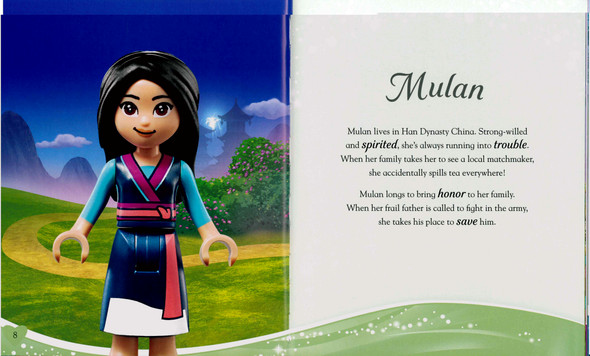 Mulan and Aurora: Disney Princess (Hardcover)