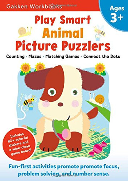 Play Smart Animal Picture Puzzlers: Ages 3+ (Paperback)