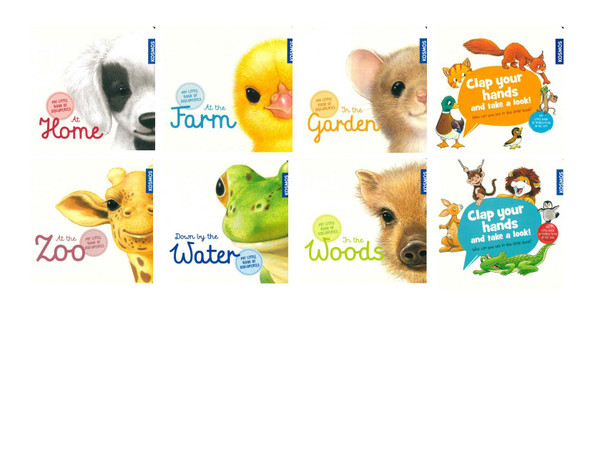 Discover Animals Set of 8 (Board Book)